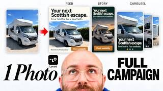 I Turned ONE Photo Into an Ad Campaign with Lovart