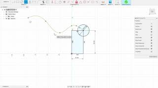 Fusion 360 - 4 - Spline Line and Mirror - SE21 Tutorial