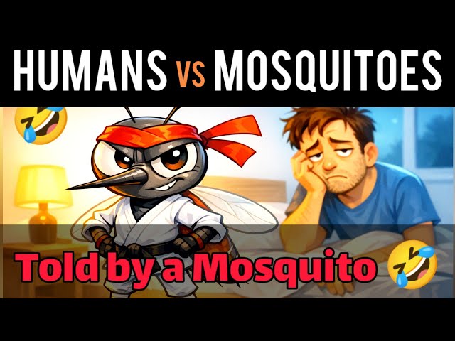 ❌The Untold Story of Mosquitoes vs Humans 🤣 - YouTube