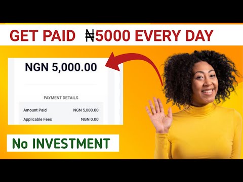 This  App will pay you 5,000 Naira Everyday/how to make money online in Nigeria/earningApptoday