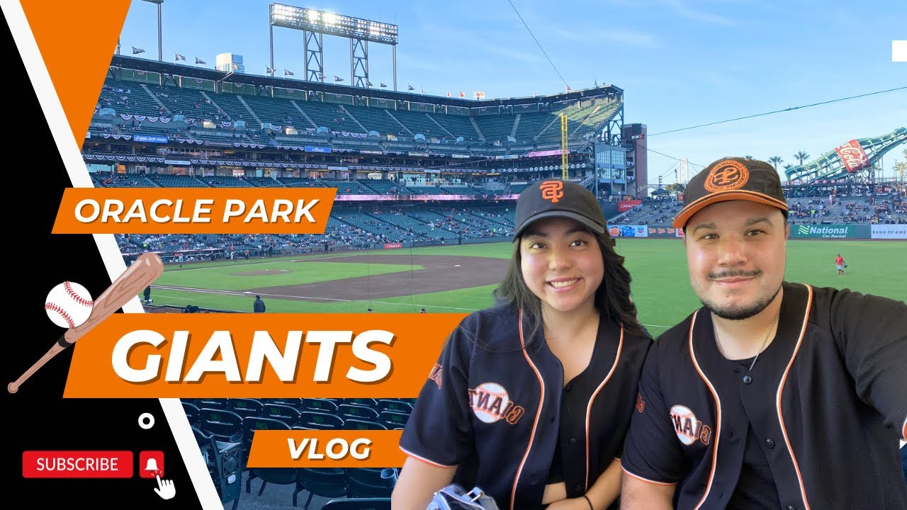 GIANTS Game Oracle Park! Start of the Season 2024-Merch and food VLOG! Giants Vs Nationals 