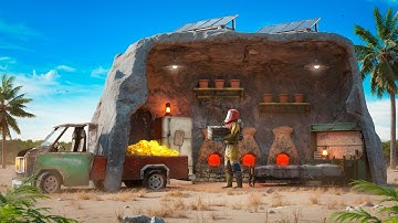 My Unraidable Rock Base! Clans Waste 200+ Rockets In Rust