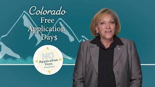 2022 Colorado Free Application Day$