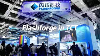 Tech Showcase at TCT! Explore Flashforge’s Latest Innovations!