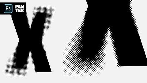 How to Create Blur Halftone Text Effect | Photoshop Tutorial