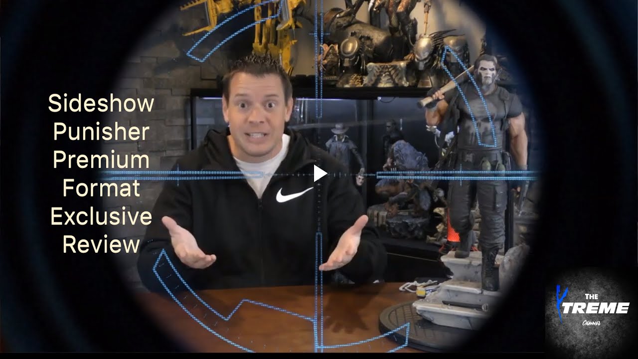 Did Sideshow miss with the Portrait on this 1:4 Scale Punisher Exclusive Statue?  Review Here