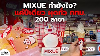 Mixue ทำอย่างไร? ปีเดียวผุดยิ่งกว่าดอกเห็ด ไปไหนก็เจอ!