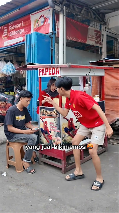 PAPEDA 2 RIBUAN! YANG JUAL BIKIN EMOSI #trendingshorts #fypviralシ #syifdam #jajanansd #hiburanlucu