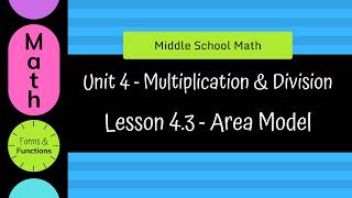 4 3 - Area Models for Multiplication