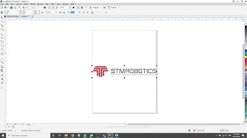 Exportar vectores desde Corel STM ROBOTICS DESIGN PRO - FORCE