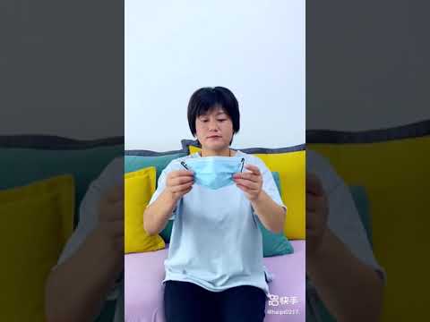 طريقة لبس الكمام بشكل صحيح