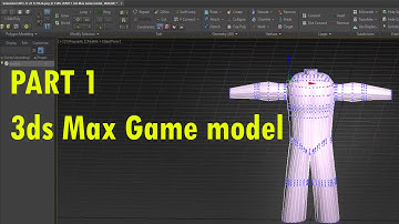 3ds Max Basics Tutorial: Modeling a Game Character Part 1: Body