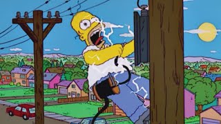 Homer Commits Insurance Fraud