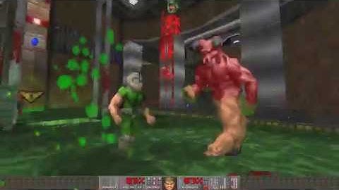 Archi-tek.wad map01-Enter the Archi-tek testing run (normal and Project brutality gameplay)