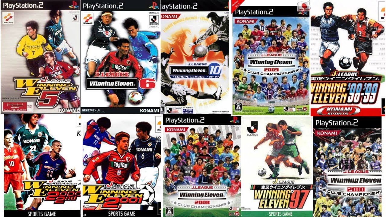 Winning Eleven J League Compilation on PS1 - PS2 - YouTube