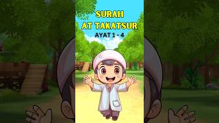 surah at takatsur ayat 1 - 4 #attakatsur #surahattakasur #surahattakathur #shorts #murottal