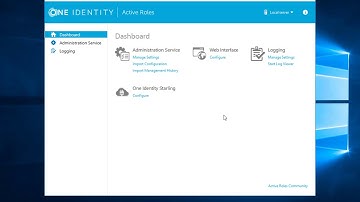 Active Roles Basic Installation