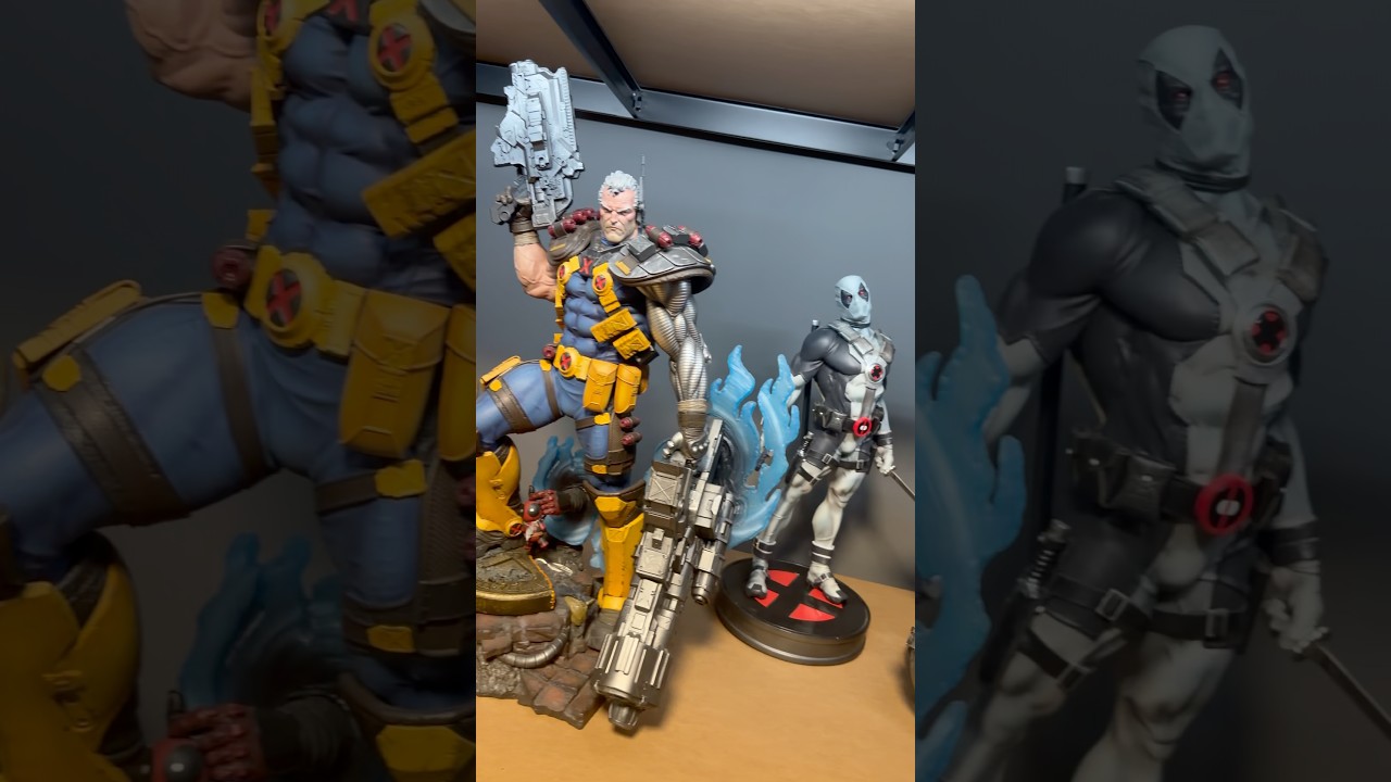 My X-Force Team - XM Studios & Sideshow #statuecollector #marvel