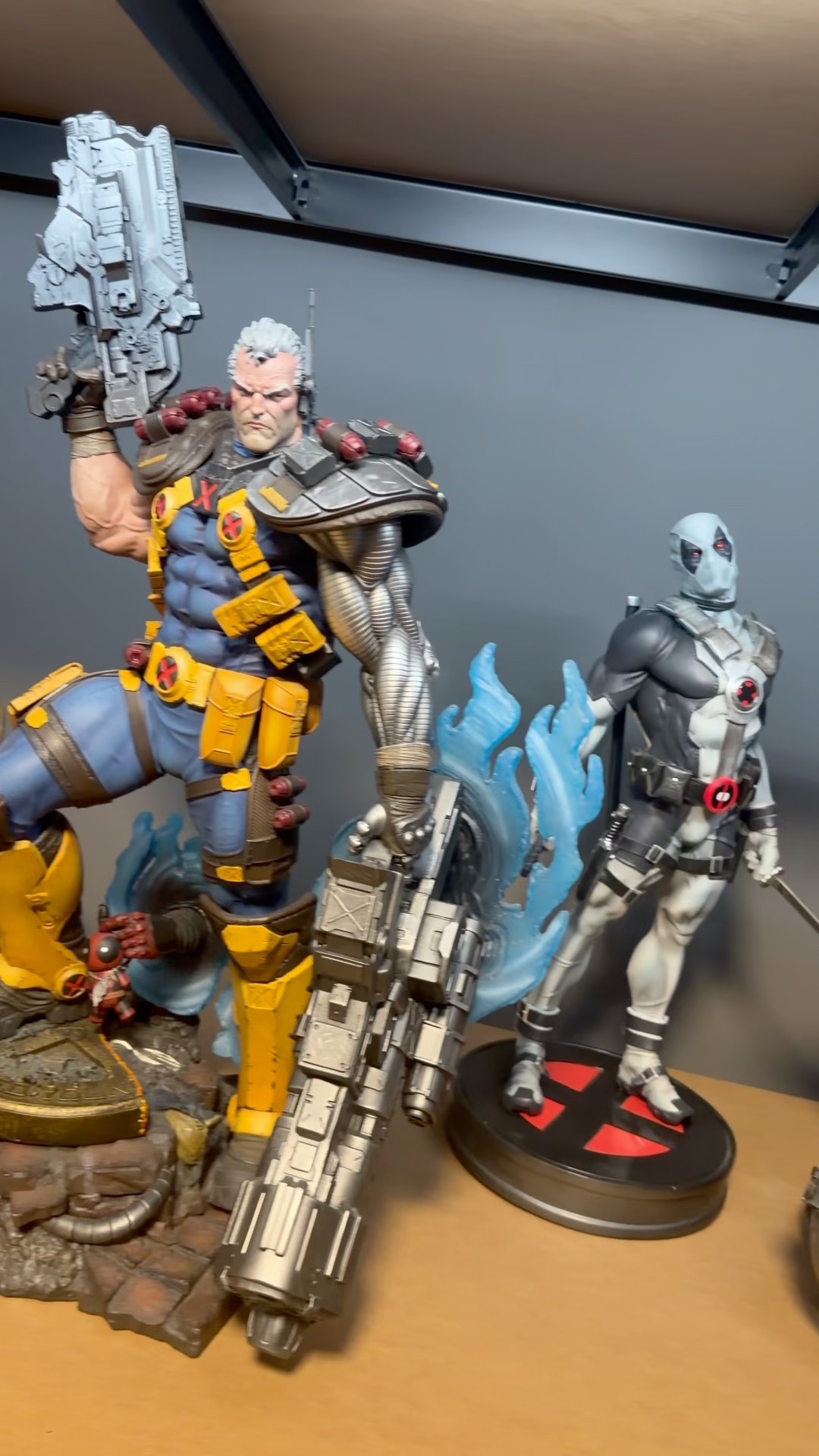 My X-Force Team - XM Studios & Sideshow #statuecollector #marvel