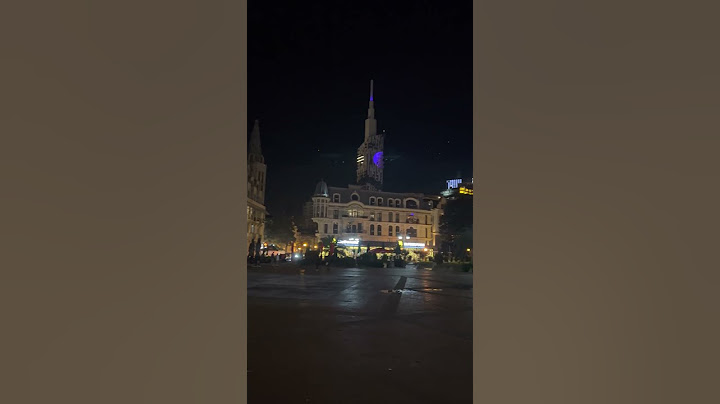 Europe Square in Batumi and casino/ Georgia Batumi