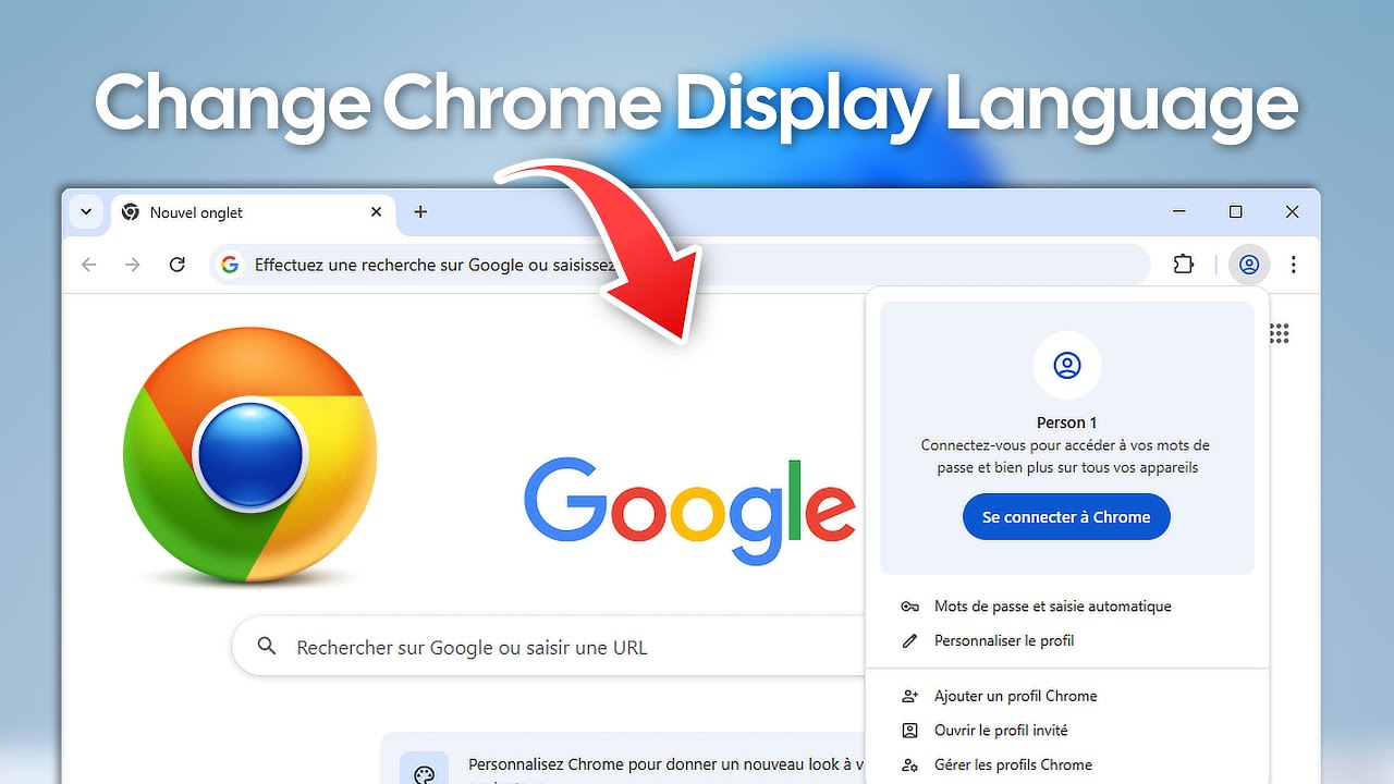 Как установить или изменить язык отображения в браузере Google Chrome