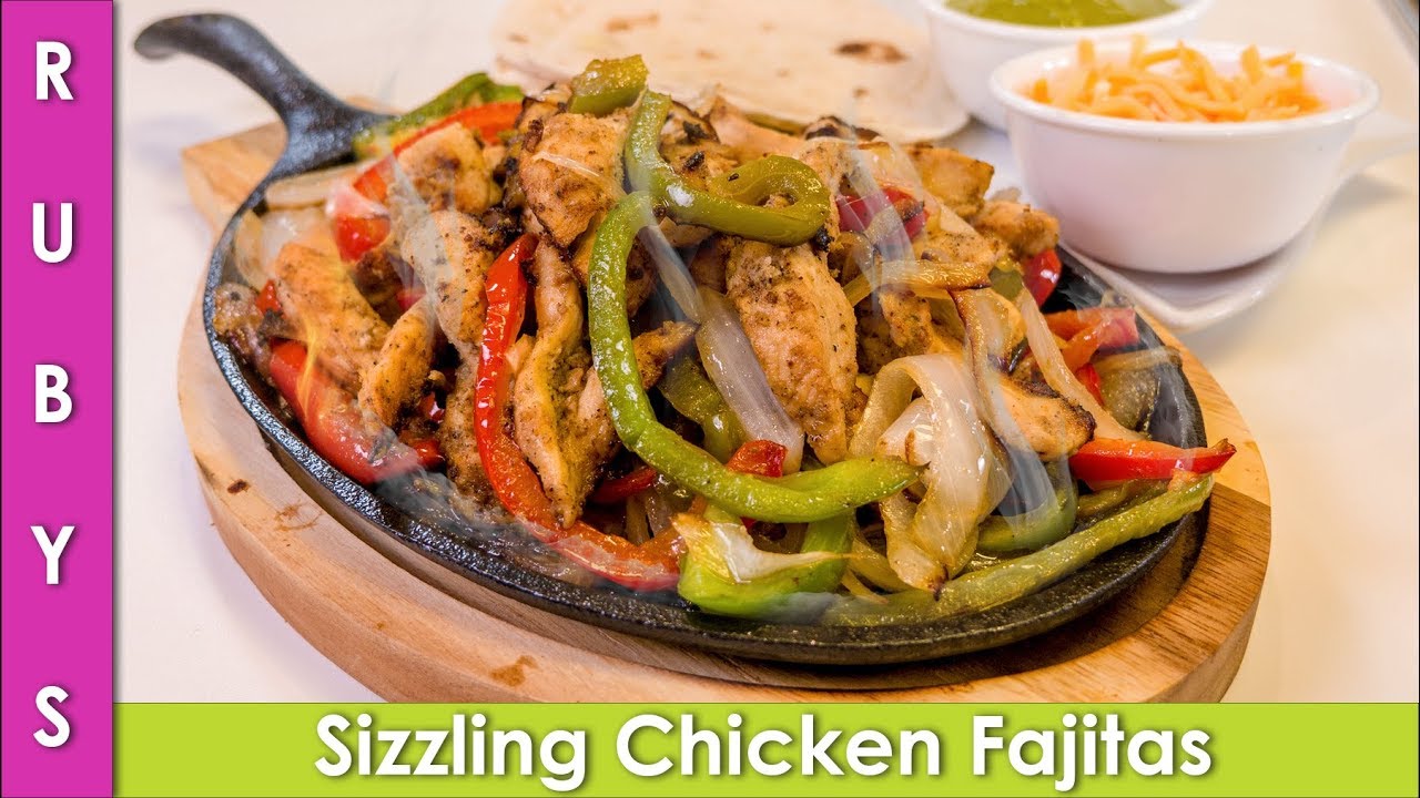 Chicken Sizzler Platter Recipe in Urdu Hindi - RKK