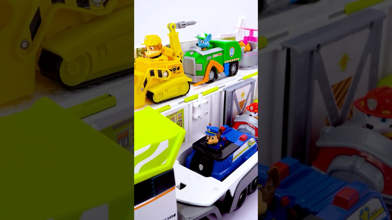 Ultimate Satisfying Experience with Cool Paw Patrol Toys ASMR Video 