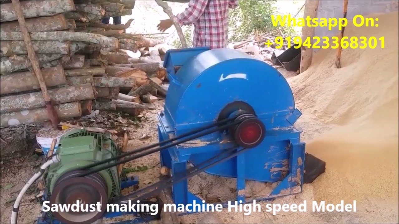 INDIA'S TOP Wood Crusher Machines for Efficient Sawdust Making 