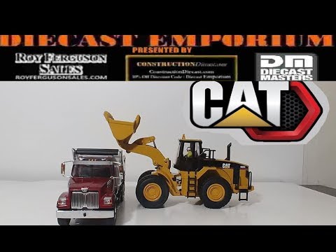 Diecast Masters CAT 980G Wheel Loader Unboxing & Review