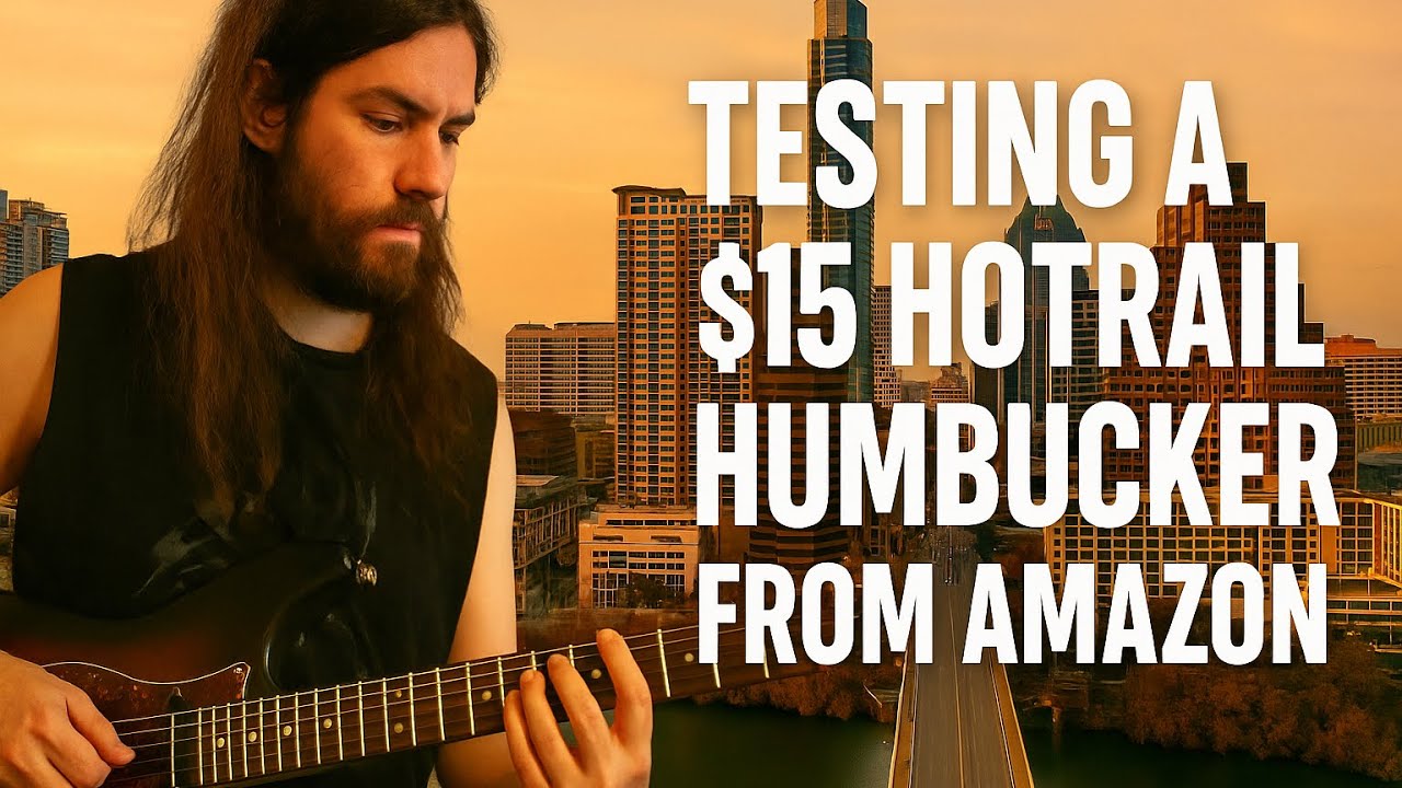 "Record-Testing a $15 "Hot Rails" style Humbucker from Amazon.com" Live Tracking - Austin Lowrance