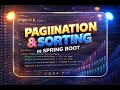 Spring Boot Pagination &amp; Sorting | Marketplace Backend Project | Day 7 | DPK Dev Studio #coding#cat