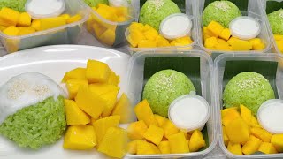 RESEP MANGO STICKY RICE MUMPUNG LAGI MUSIM MANGGA ENAK BANGET SIH