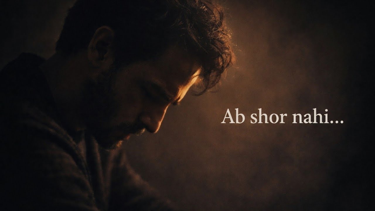 Ab Shor Nahi | Sad Soulful Song | Emotional Hindi Urdu