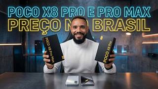 Veja Os Preços No Brasil. Poco X8 Pro E Poco X8 Pro Max. Já Disponível.
