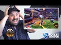 A Bronze reacts to Rocket League pros