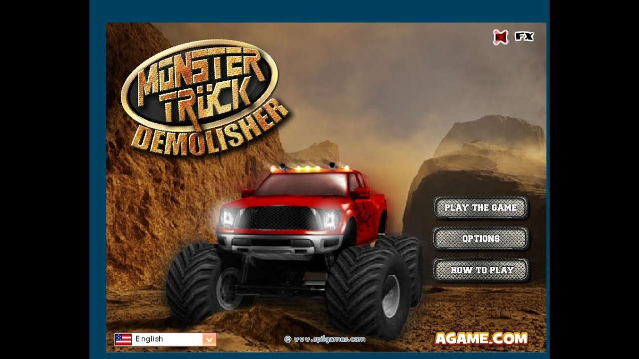 Monster Truck Demolisher Game YouTube