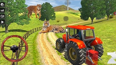 Real Tractor Trolley Cargo Farming Simulator - Game #4