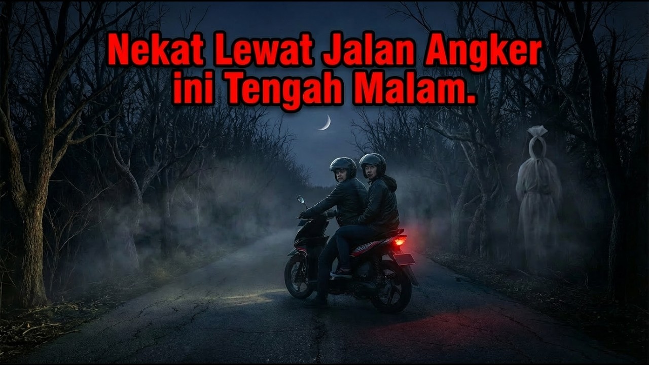 Perjalanan malam hari melewati jalur sepi & angker