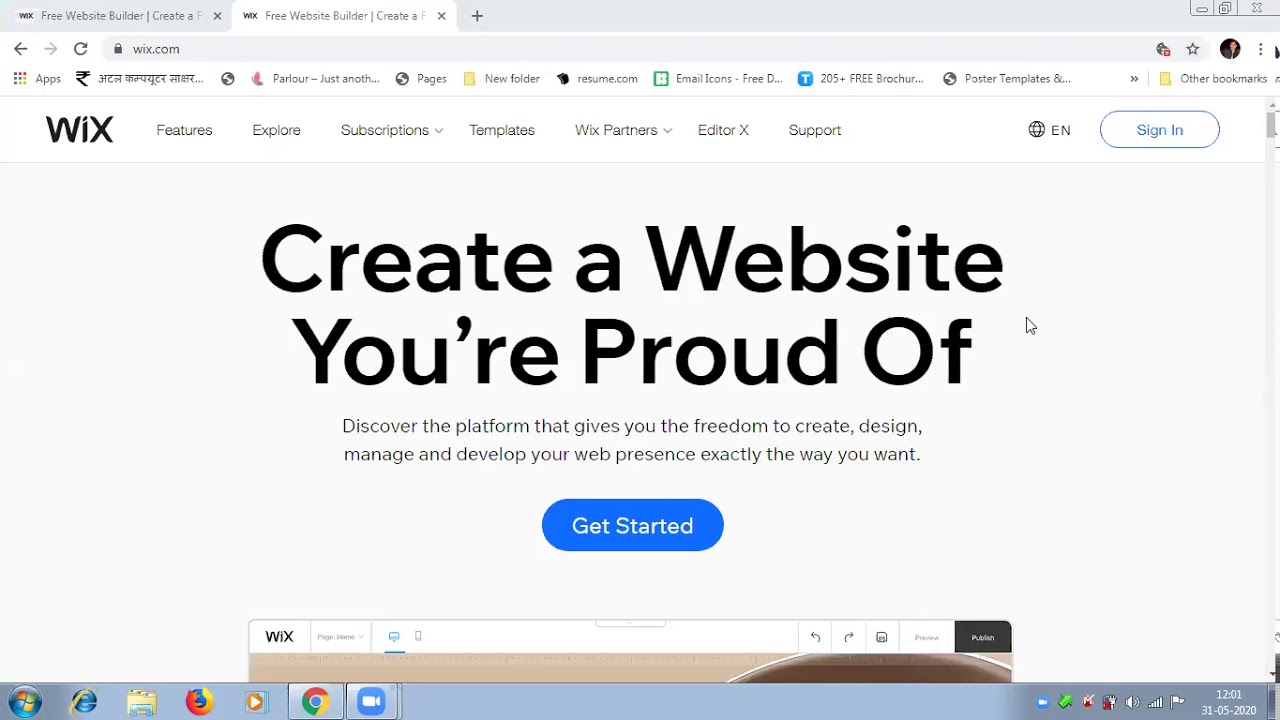 How Create Website with Wix.com Introduction With Details and Pricing