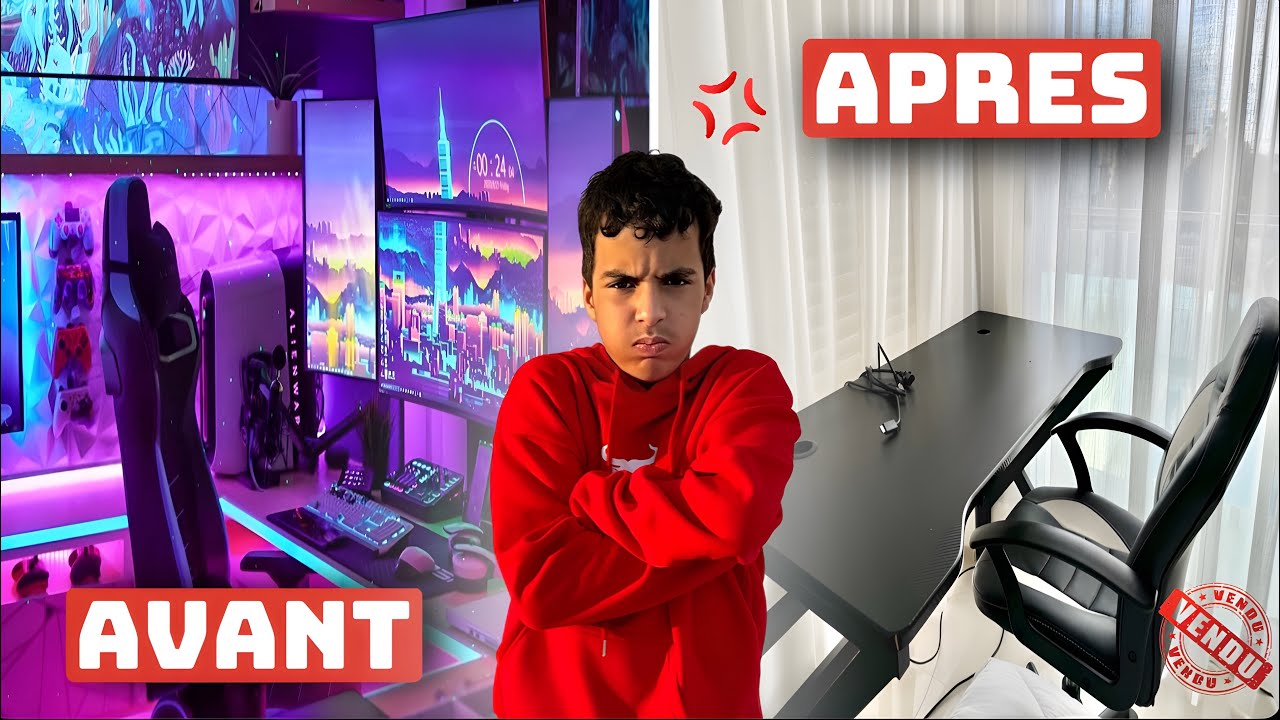 Adel vend le setup gaming de Sami 🤫