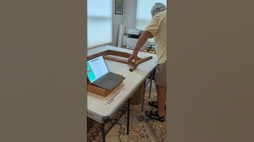 Trace furniture piece to save a DXF file for CNC  #furnituremaker #cncmachining #cncwoodworking