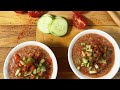 Gaspacho facile et rapide 🌶 🫑 🍅 🥒