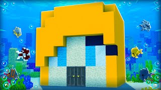 UNDERWATER House Battle vs PrestonPlayz! - Minecraft