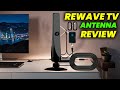 Antenna TV Rewave Con Ventosa - Plug &amp; Play Per Casa