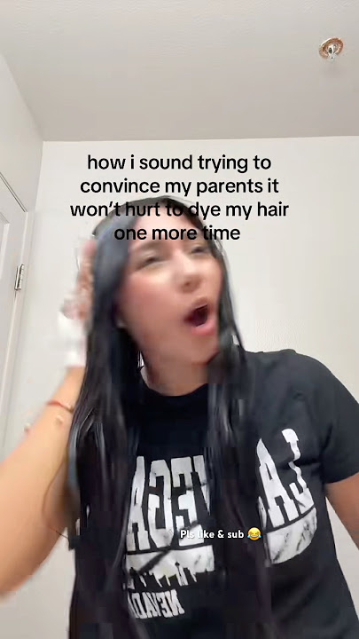 It’s not gonna fall out #hairstyle #hair #dyedhair #hairdye m.ariaspamss