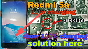 Mi 5a auto charging problem // mi 5a auto 100 charging problem