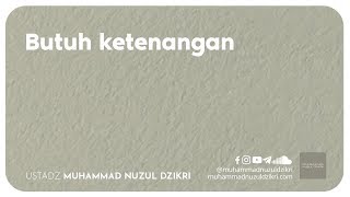 BUTUH KETENANGAN (1 menitan!)