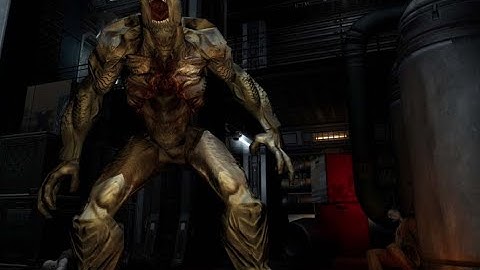 DOOM 3 - Walkthrough Part 9 (Horror/Action FPS Game)