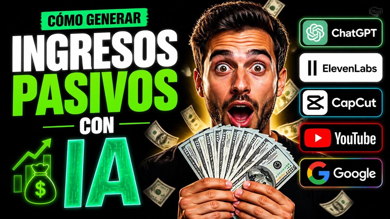 Cómo Generar Ingresos Pasivos con IA en 2026 - YouTube