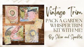Packaging Up My Garden Whispers Vintage Trim Kits | Etsy Sneak Peek